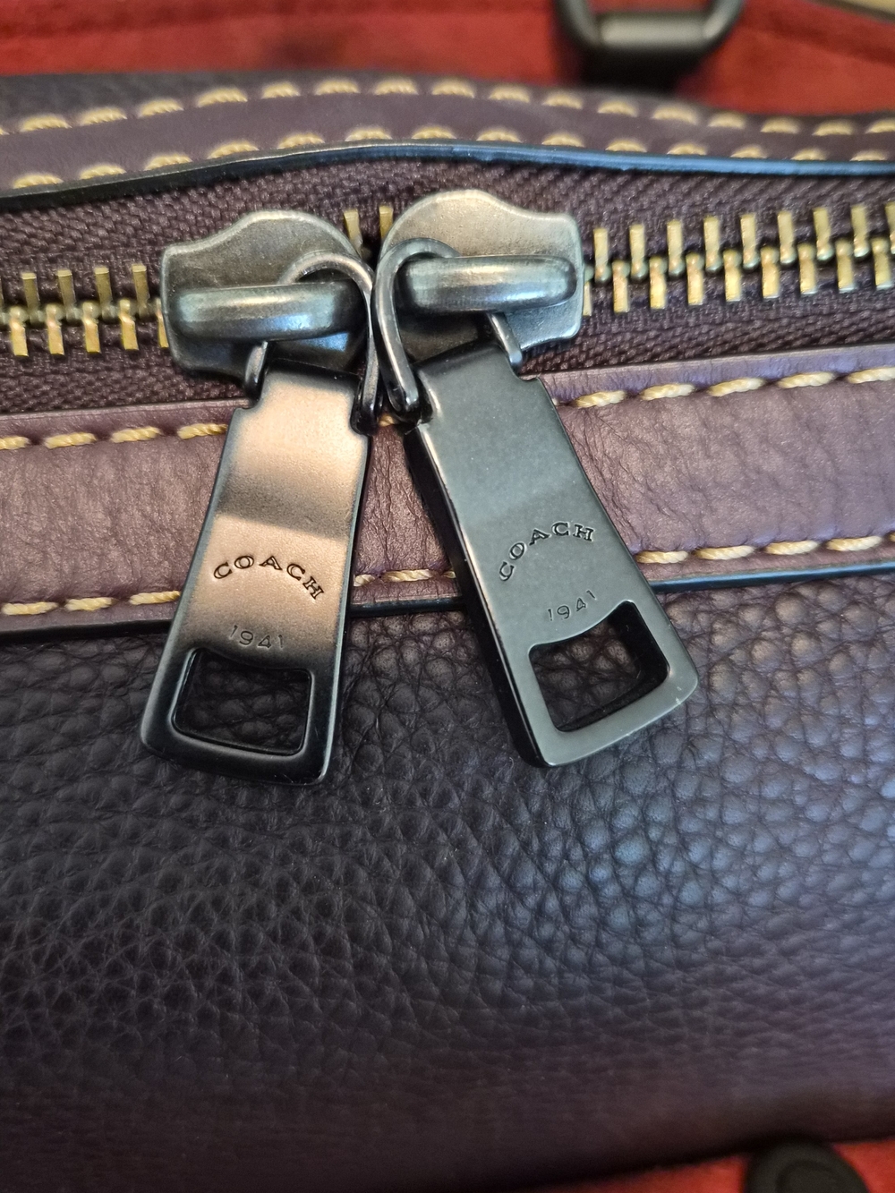 Coach Rogue Satchel 1941 Oxblood - Picture 5 of 12